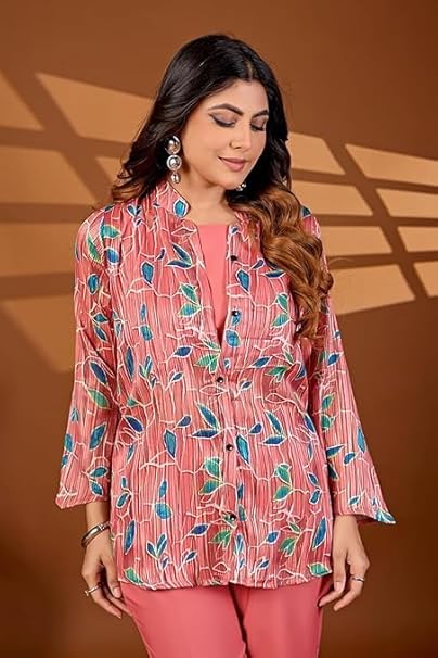 Women’s Co ord set for women stylish I Trendy Travel & Streetwear Look for Women I Festive Indian Traditional Outfit Dress for Functions & Puja I Ethnic Set