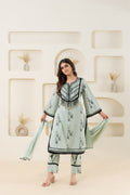 Straight Embroidery Suit Set